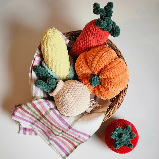 Combo 10-in-1 Tiny Veggies Crochet Pattern