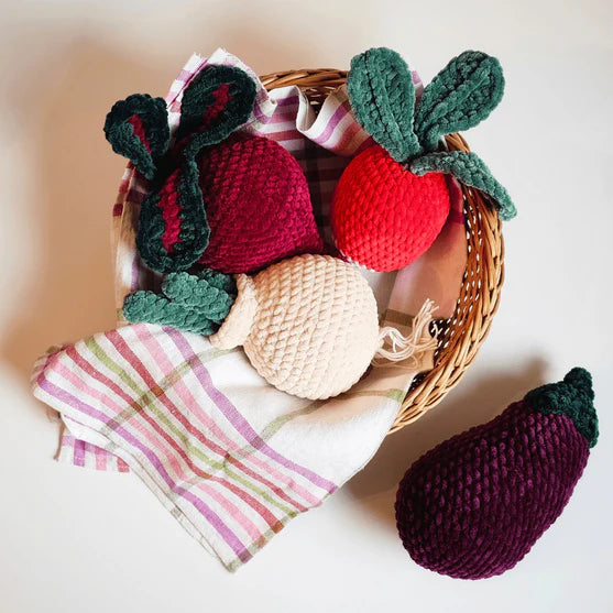Combo 10-in-1 Tiny Veggies Crochet Pattern