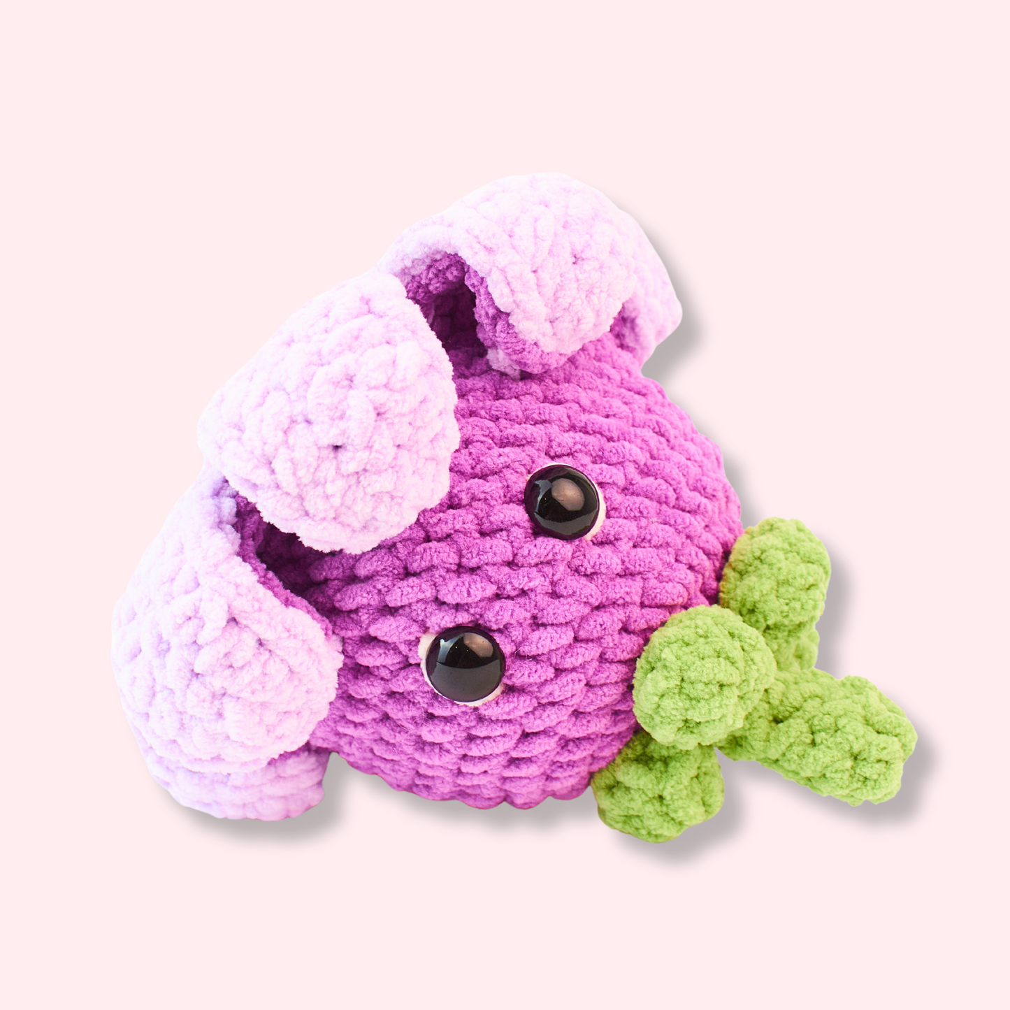 Eggplant Octopus Crochet Pattern
