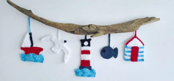 Coastal Wall Hanging Crochet Pattern