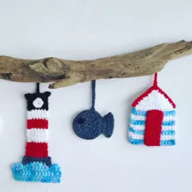 Coastal Wall Hanging Crochet Pattern