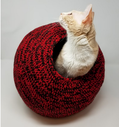 Combo 3-in-1 Cat Pod Crochet Pattern