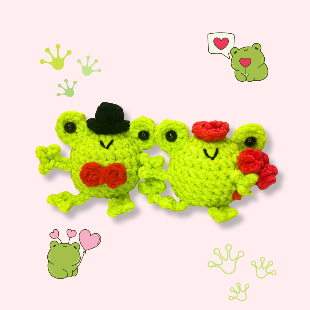 đ¸ Frogs in Love Crochet Pattern