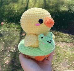 Dudu Duck Plushie Crochet Pattern