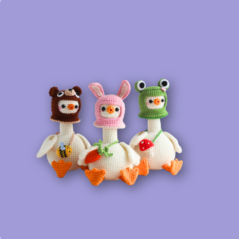 Combo 9 in 1 Baby Goose Crochet Pattern