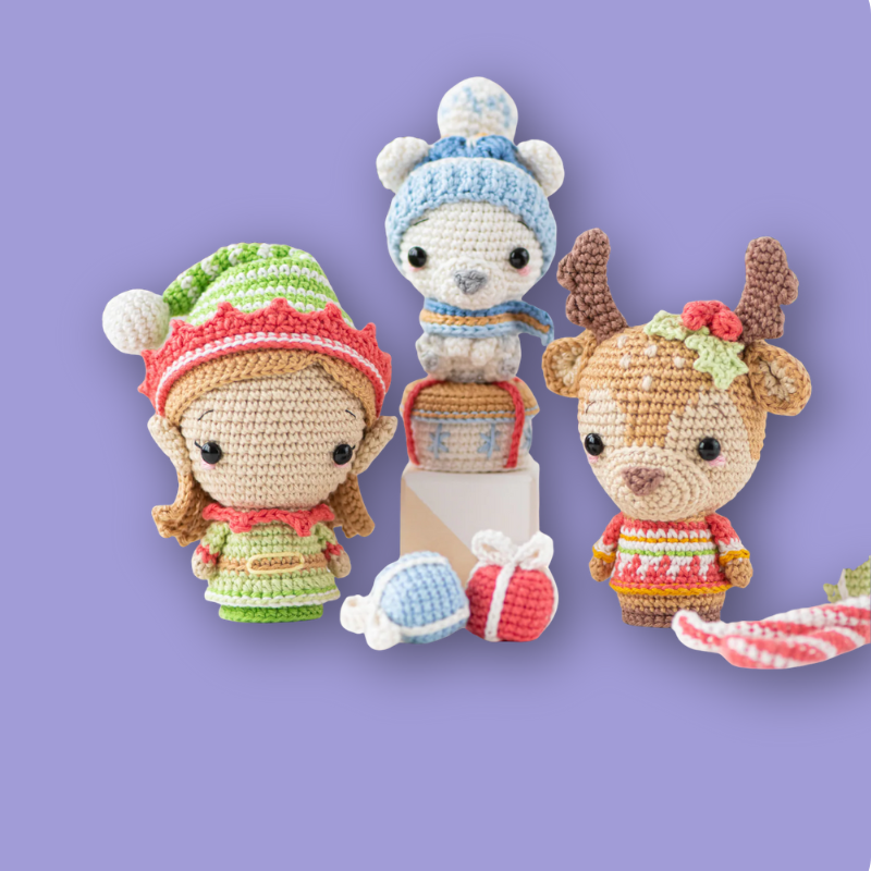 6 in 1 Christmas Crochet Pattern