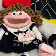 Big Mouth Girl Bag Crochet Pattern