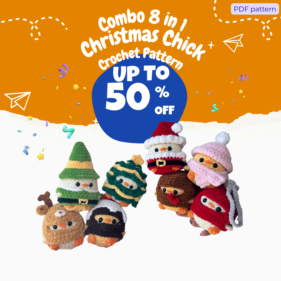 Christmas Chick Crochet Pattern