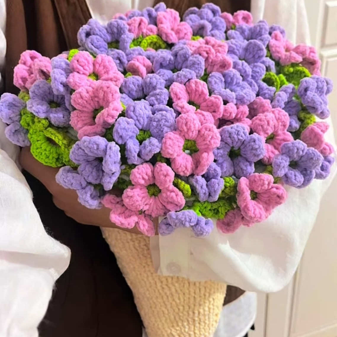 Combo 8 in 1 Flower Bouquet Blanket Crochet Pattern