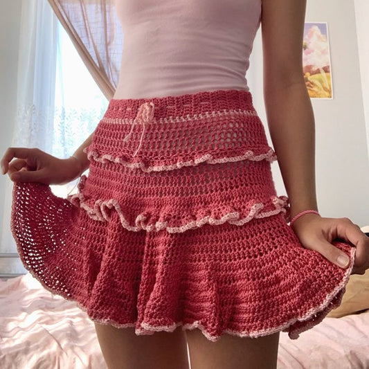 Frilly skirt Crochet Pattern