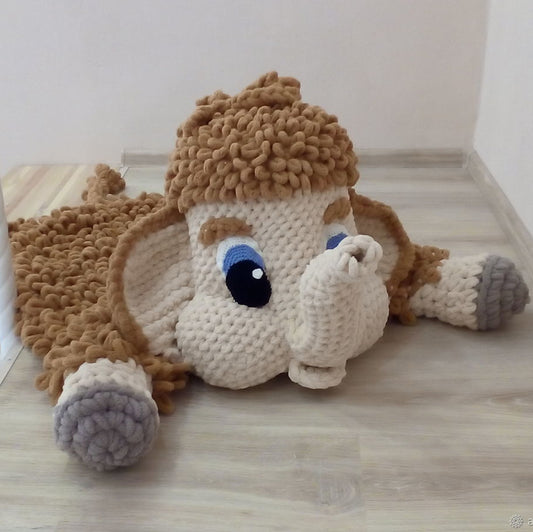 Rug Mammoth Crochet Pattern