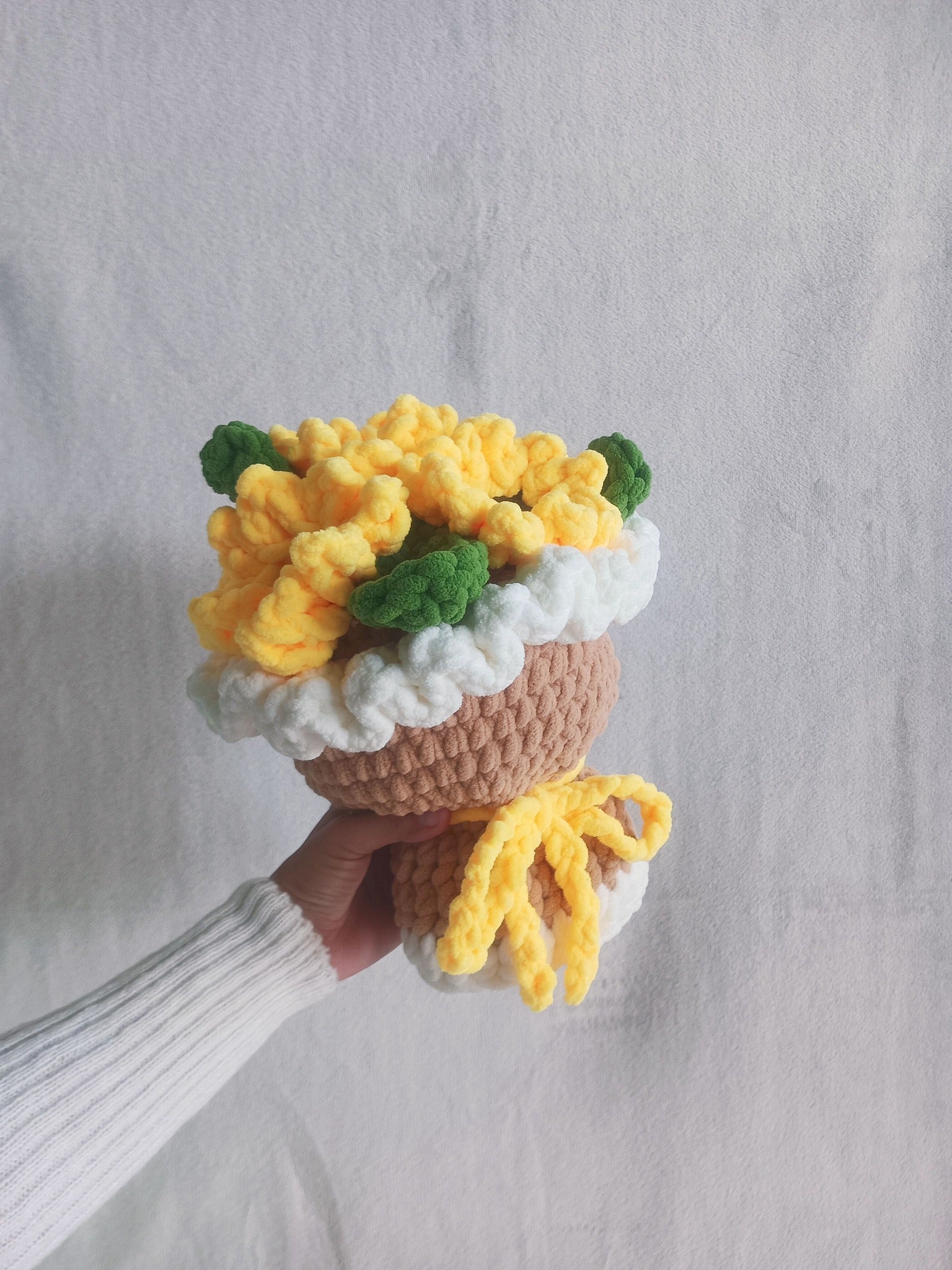 Sunflower Chunky Bouquet Crochet Pattern