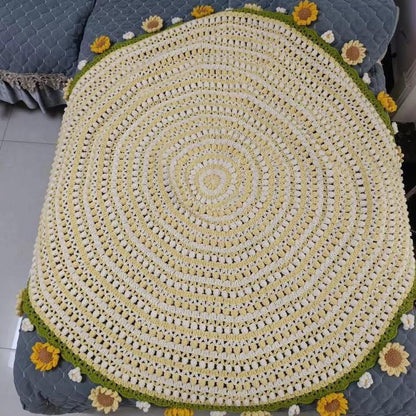 Sunflower&Daisy Blanket Crochet Pattern