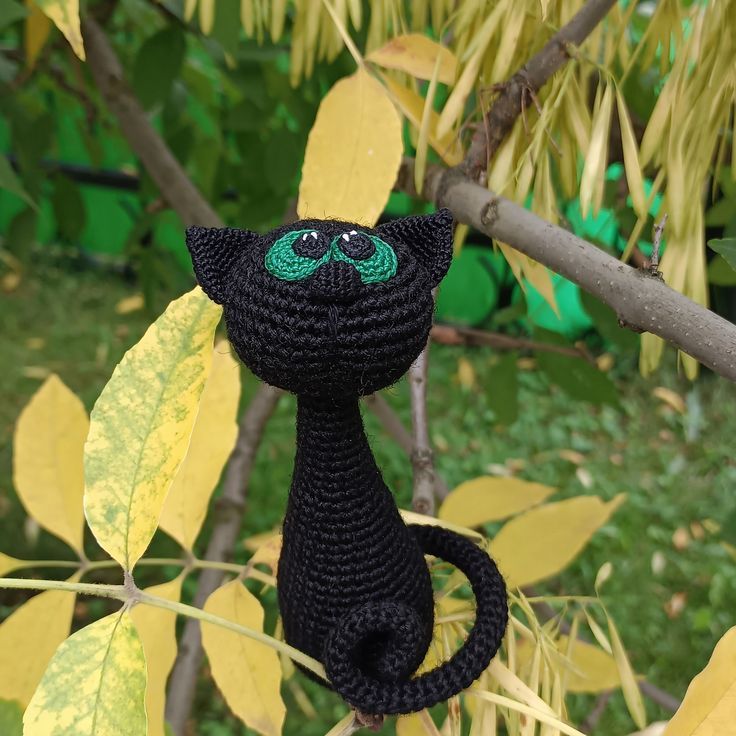 Black Cat Crochet Pattern
