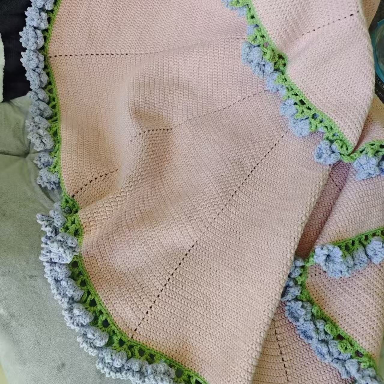 Bell Blossom Blanket Crochet Pattern