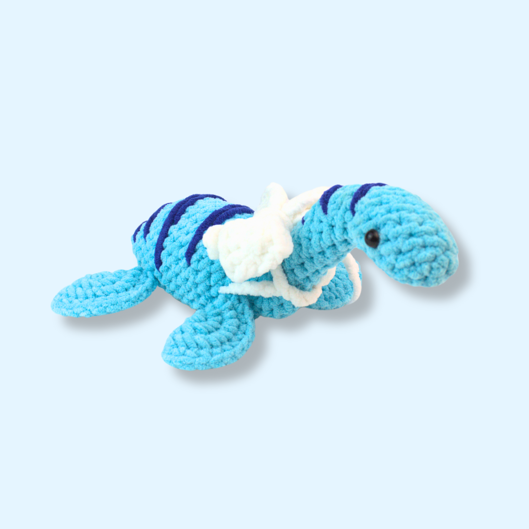 Dino's Secret Adventure Crochet Pattern