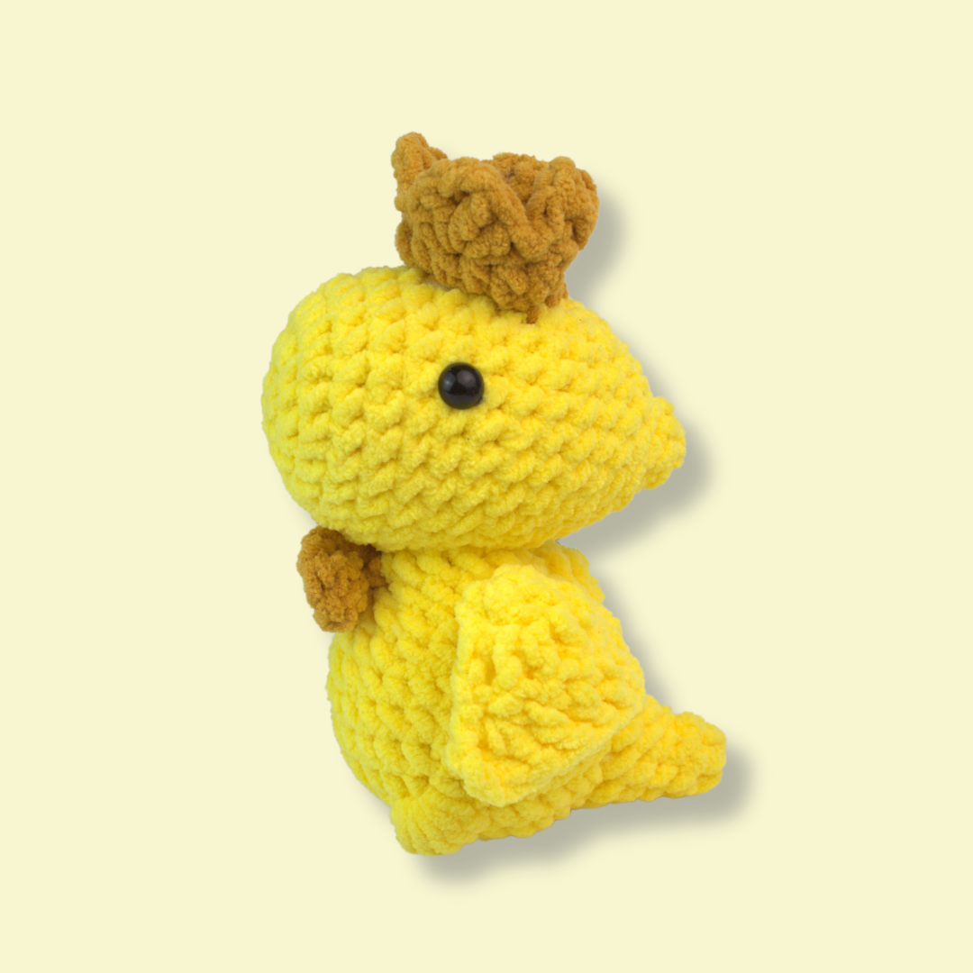 Dino's Secret Adventure Crochet Pattern