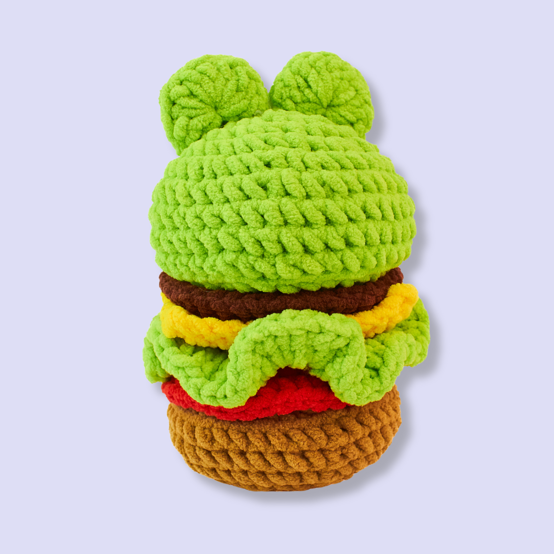 Cute Hamburger Frog