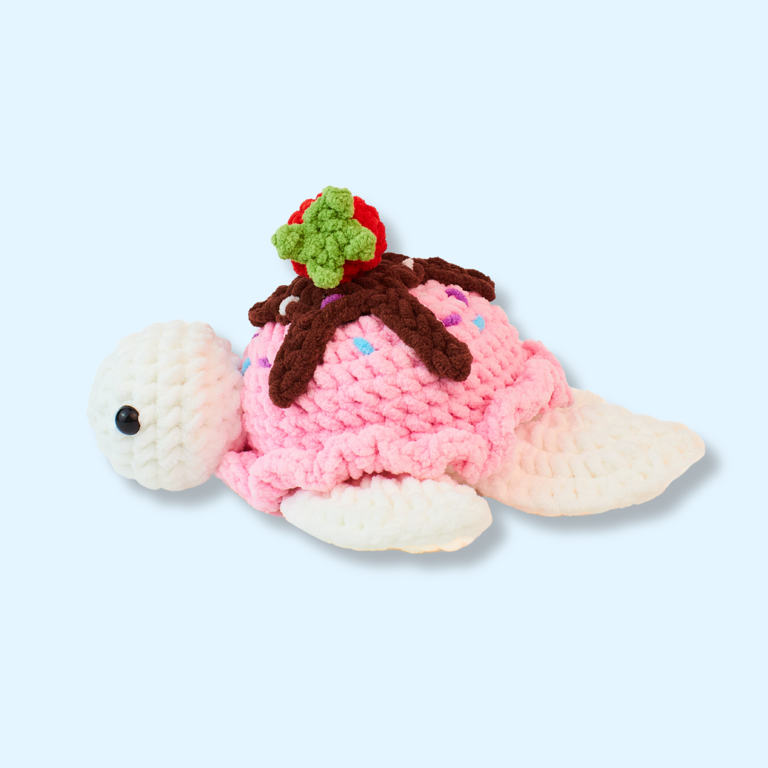 Strawberry Jam Cake Turtle