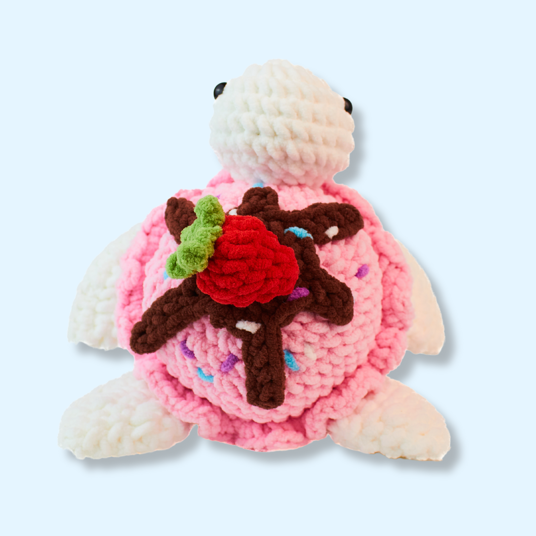 Strawberry Jam Cake Turtle