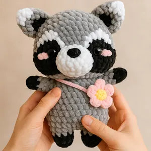 Choco The Racoon Crochet Pattern