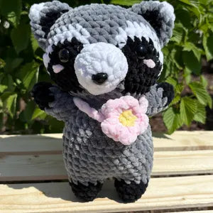 Choco The Racoon Crochet Pattern