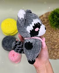 Choco The Racoon Crochet Pattern