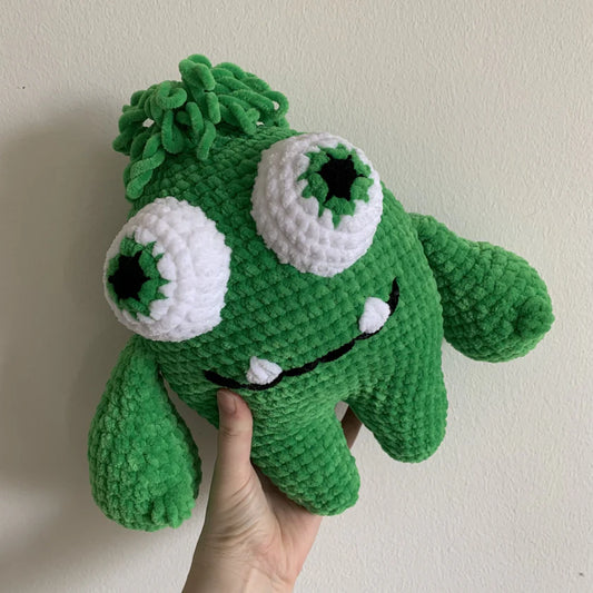 Little Green Monster Buddy Crochet Pattern