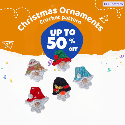 Christmas Ornaments  Crochet Pattern