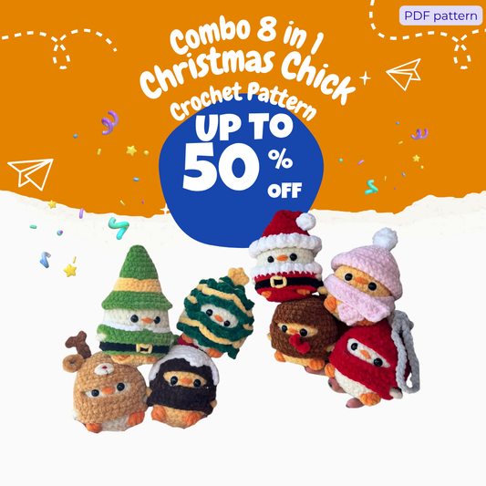Christmas Chick Crochet Pattern