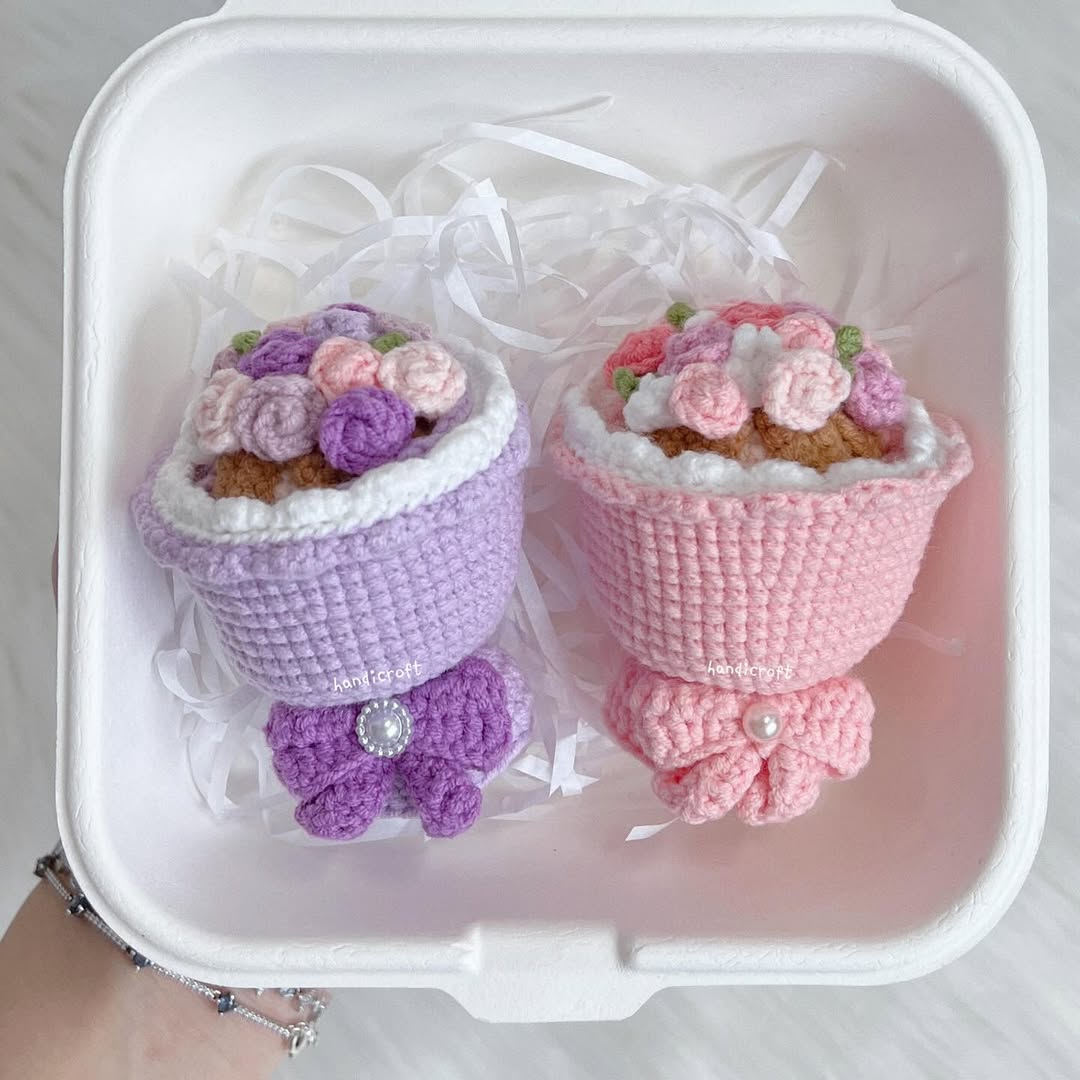 Reversible Flower Bouquet Crochet Pattern