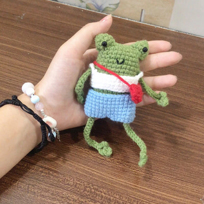 No sew leggy frog Crochet Pattern